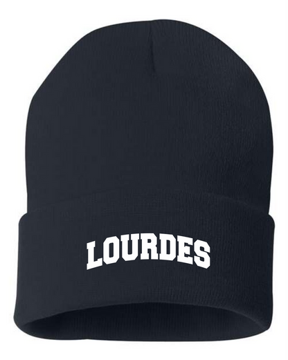 Lourdes Knit Roll Up Toque