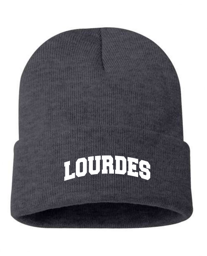 Lourdes Knit Roll Up Toque