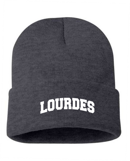 Lourdes Knit Roll Up Toque