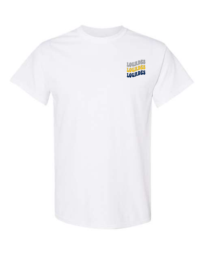 Lourdes Unisex Hippy Multi Colour T-Shirt