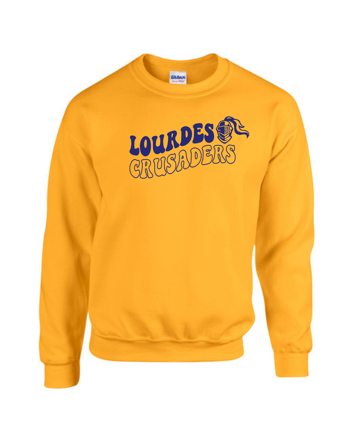 Lourdes Unisex Tonal Hippy Crewneck