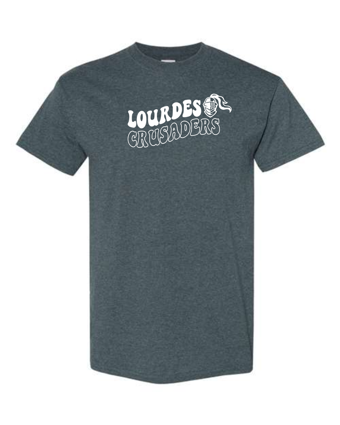 Lourdes Unisex Tonal Hippy T-shirt