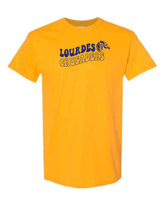 Lourdes Unisex Tonal Hippy T-shirt