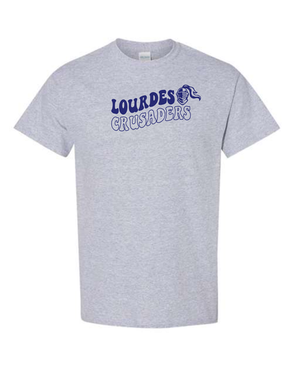 Lourdes Unisex Tonal Hippy T-shirt