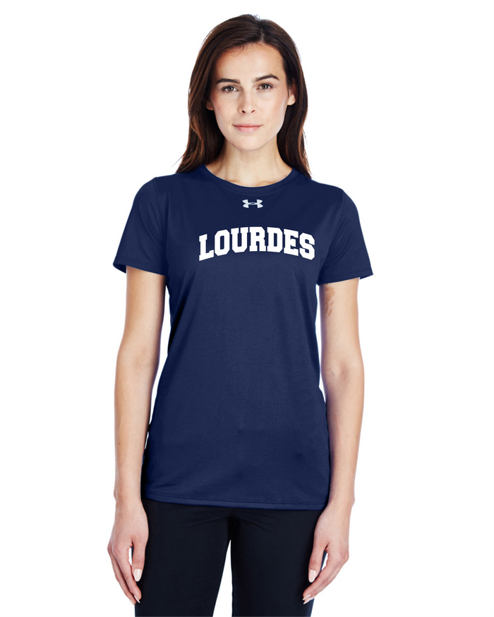 Lourdes Women's Under Armour Performance Locker Tee