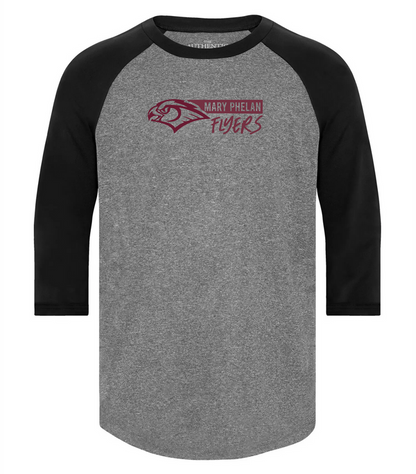 Mary Phelan Adult 3/4 Sleeve Baseball Tee