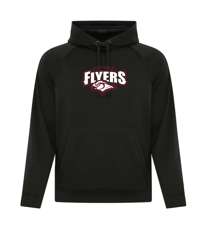 Mary Phelan Adult Two Tone Performance Hooded Sweatshirt