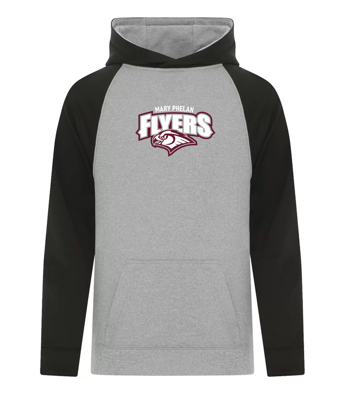 Mary Phelan Youth Two Tone Performance Hooded Sweatshirt
