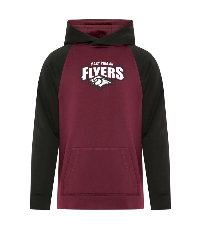 Mary Phelan Youth Two Tone Performance Hooded Sweatshirt