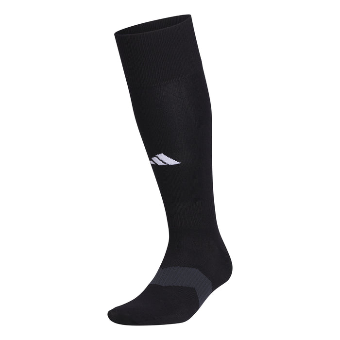 Black OTC compression socks with logo on the shin
