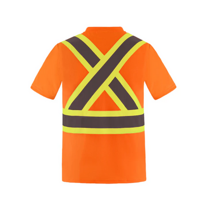MML Hi-Viz Polyester Mesh Short Sleeve T-Shirt