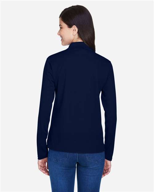 MML Women's Moisture Wicking Long Sleeve Polo