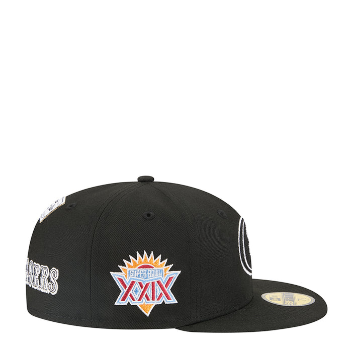Black baseball cap with colorful “XXIX” patch logo on the front.