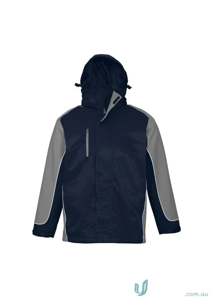 Navy blue and grey Nitro Jacket J10110 unisex biz collection unisex nitro jacket