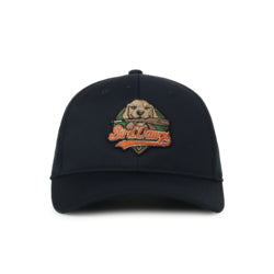 OC Navy Dog with Bat Velcro Adjustable