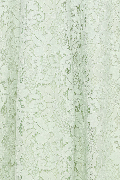 Mapleton Maxi Dress - Sage Green Lace