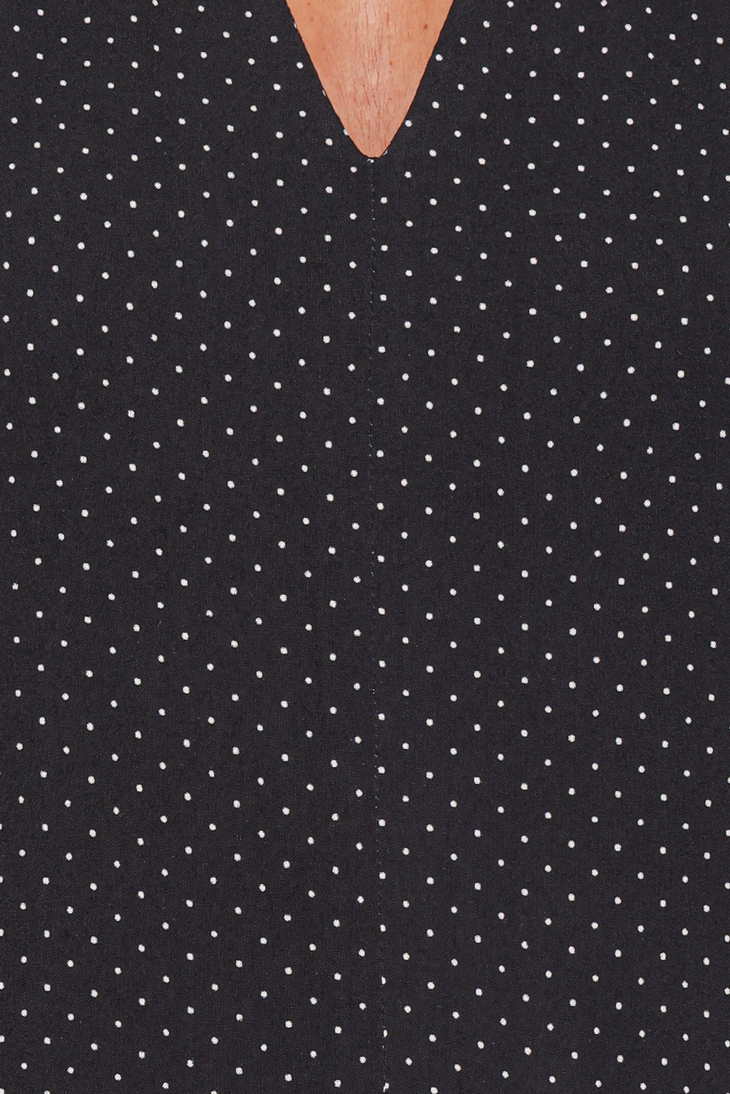 Natalie Halterneck Maxi Dress - Black Polka Dot