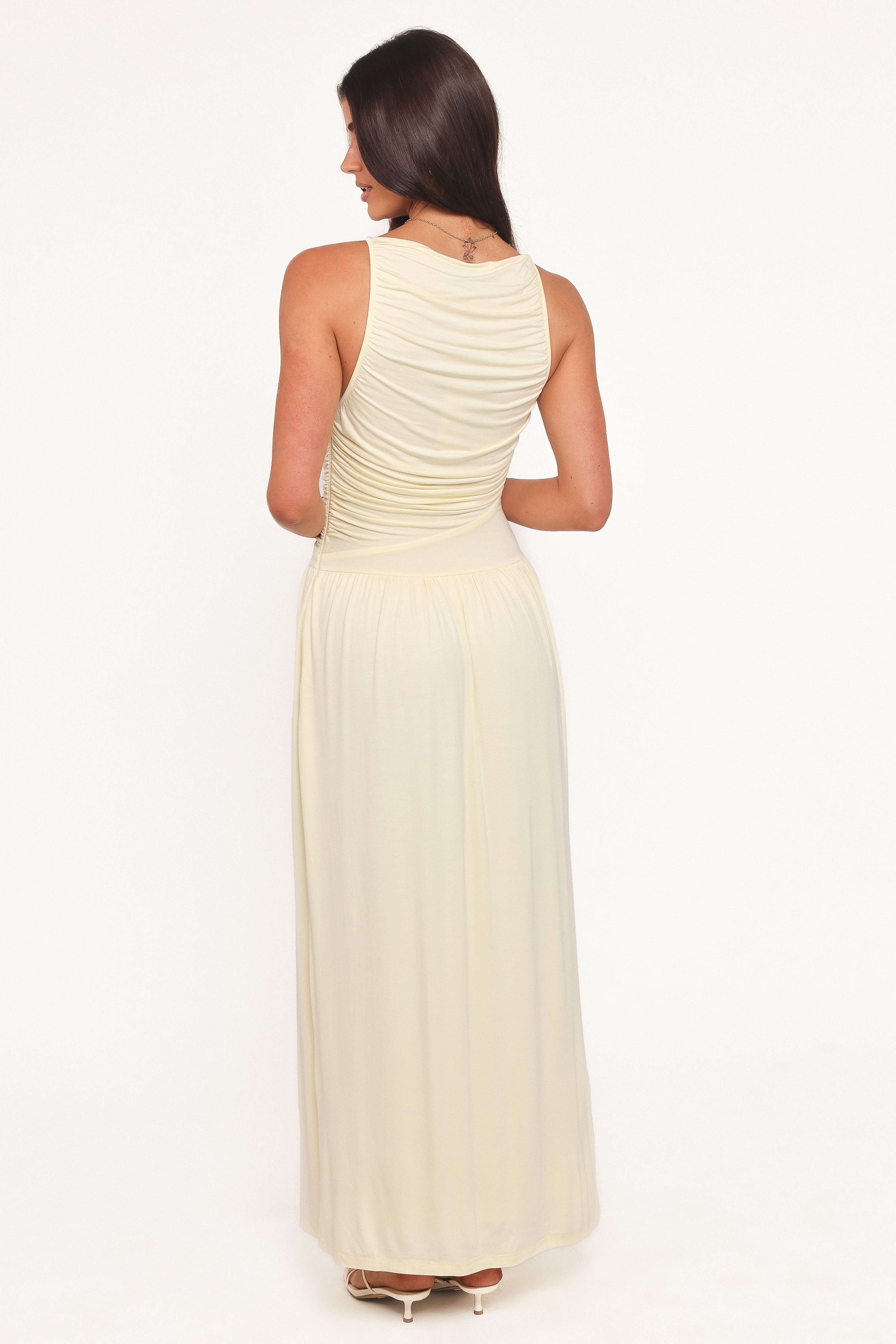 Shirley Maxi Dress - Butter Yellow