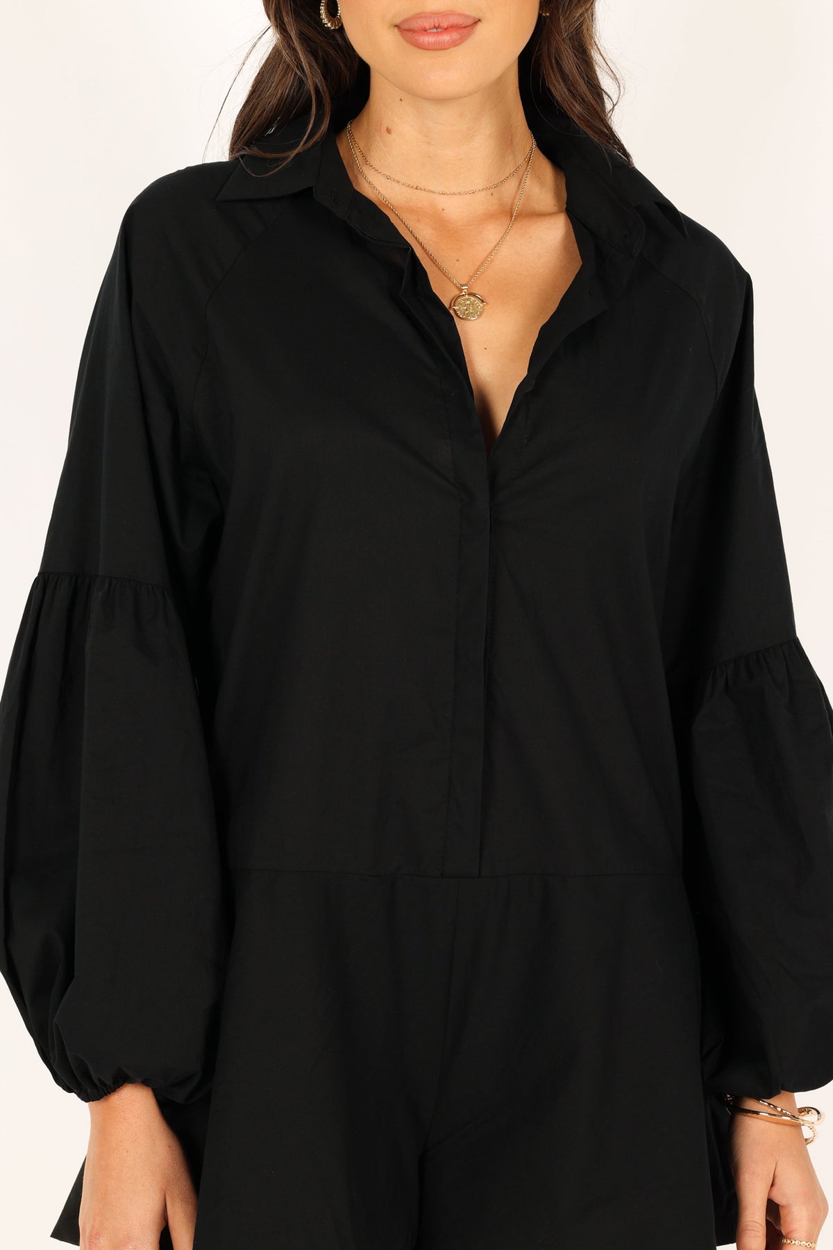 Elsa Romper - Black
