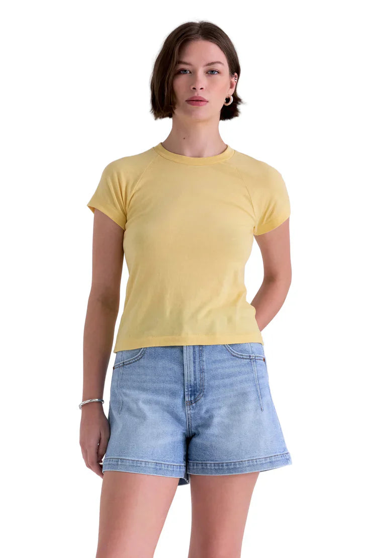 Ryn Shrunken Raglan Tee