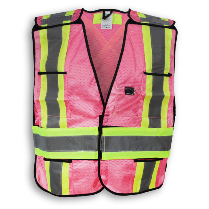 Polycon Hi Vis Mesh Safety Vest