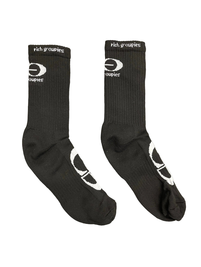 Rich Groupie Essential Socks "Black"