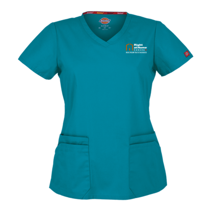Right at Home Canada Contemporary Fit Vneck Scrub Top