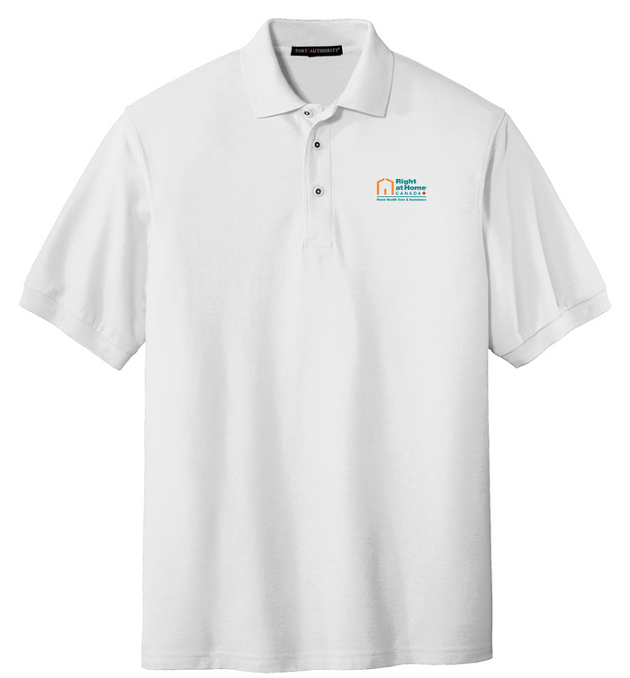 Right at Home Canada Men's Silk Touch Polo