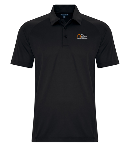 Right at Home Tech Mesh Snag Resistant Polo