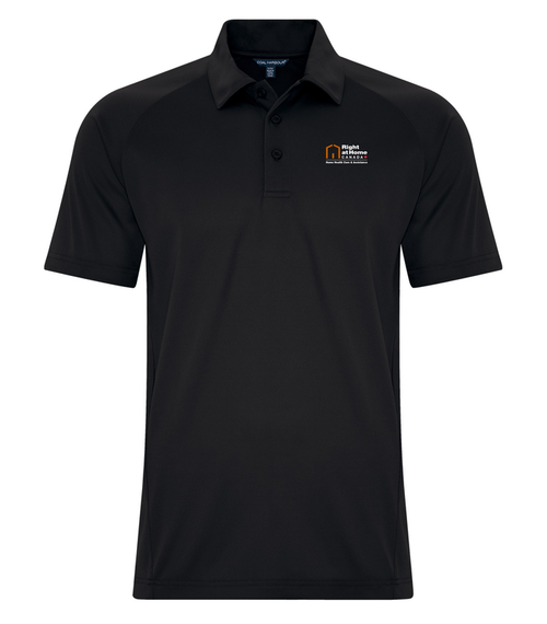 Right at Home Tech Mesh Snag Resistant Polo