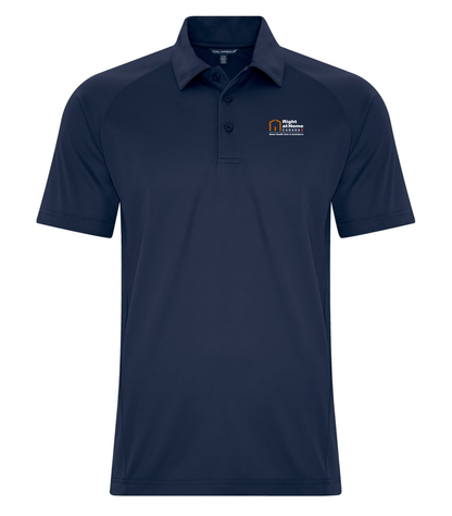 Right at Home Tech Mesh Snag Resistant Polo