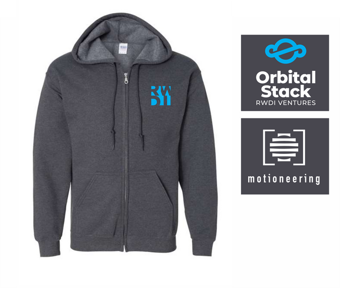 RWDI Full Zip Hooded Sweatshirt