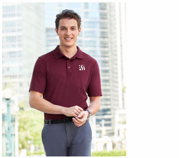 RWDI Men's CrownLux Performance Polo Shirt