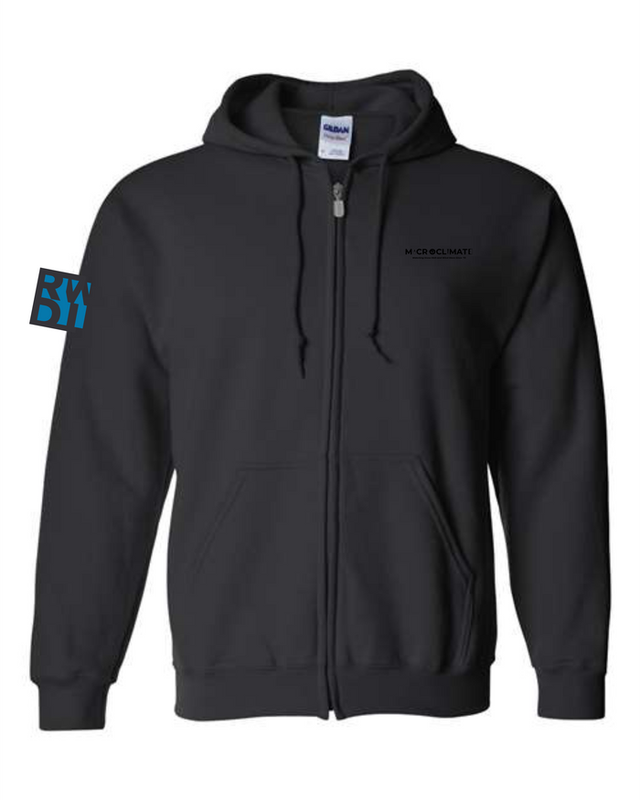 RWDI Microclimate Full Zip Hooded Sweatshirt