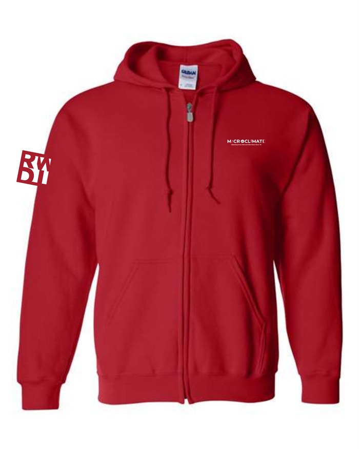 RWDI Microclimate Full Zip Hooded Sweatshirt