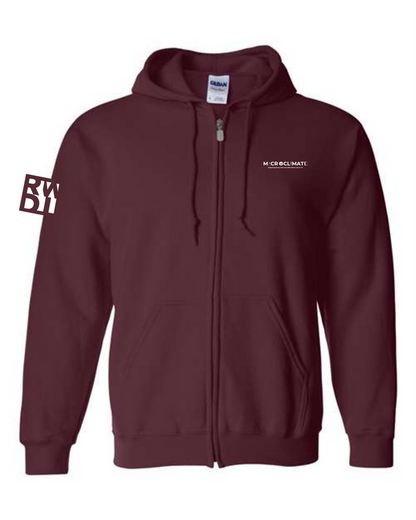 RWDI Microclimate Full Zip Hooded Sweatshirt