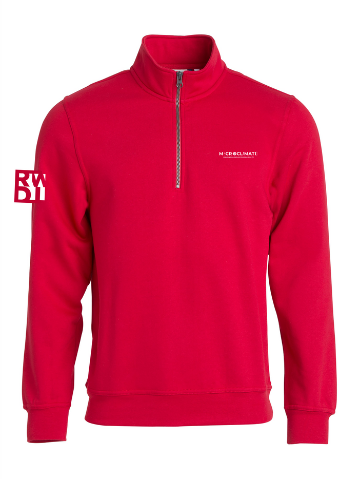 RWDI Microclimate Quarter Zip Fleece Sweatshirt