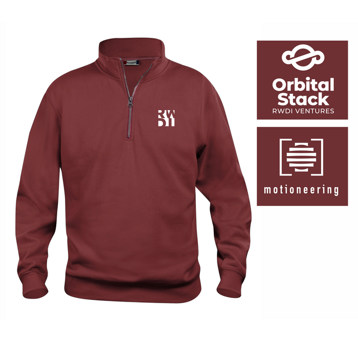 RWDI Quarter Zip Fleece Sweatshirt