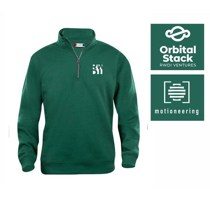 RWDI Quarter Zip Fleece Sweatshirt