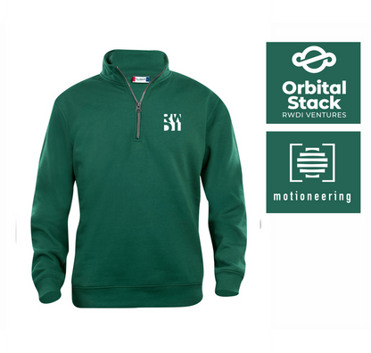 RWDI Quarter Zip Fleece Sweatshirt
