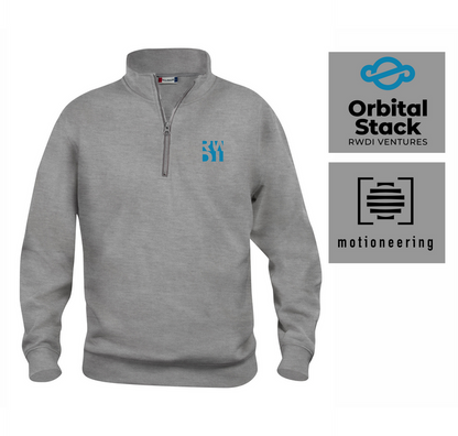 RWDI Quarter Zip Fleece Sweatshirt