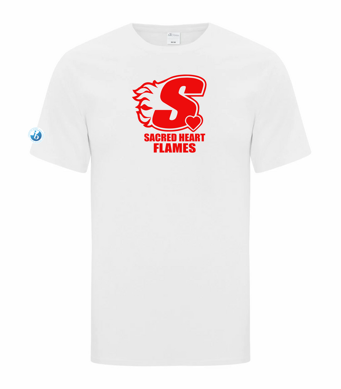 Sacred Heart Adult Cotton T-Shirt