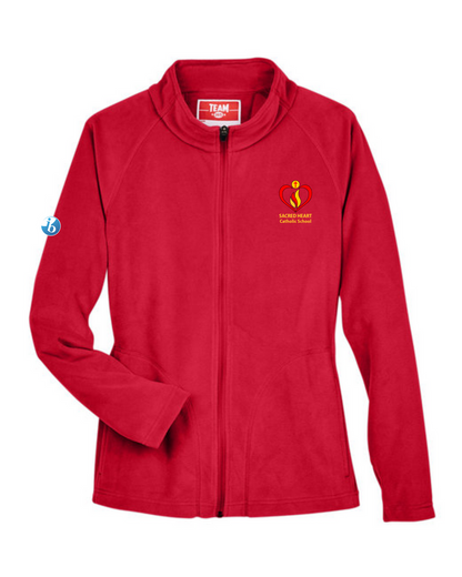 Sacred Heart Women's Full Zip Polar Fleece Jacket