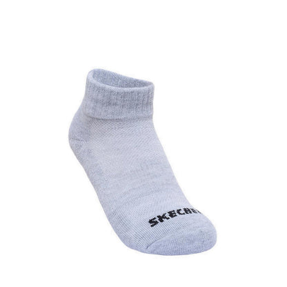 Skechers 3Pk Boys 1/2 Terry Qtr Crew - Multicolor