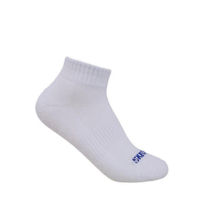 Skechers 3Pk Boys 1/2 Terry Qtr Crew - White