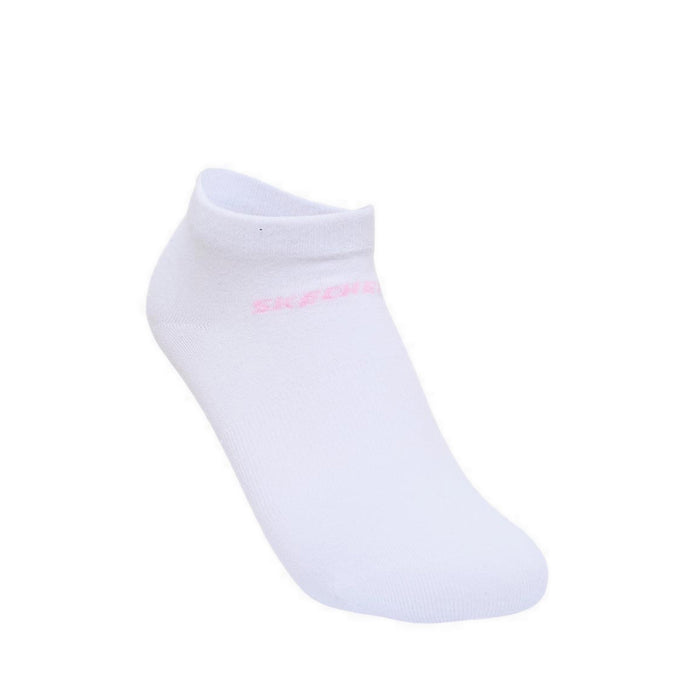 Skechers 3Pk Girls Non Terry Low Cut - Pink