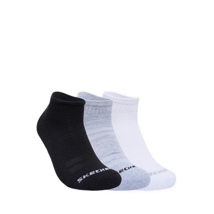 Skechers 3Pk Unisex 1/2 Terry Qtr Crew - Multicolor