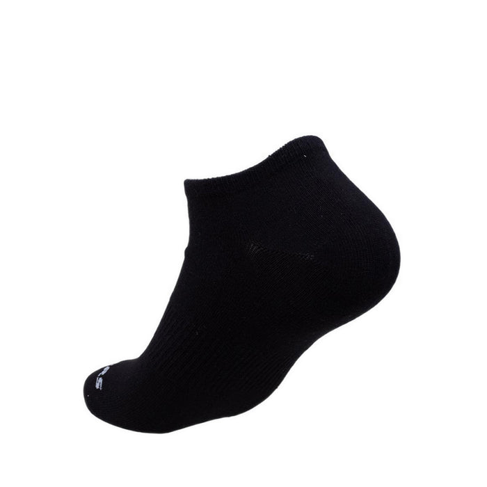 Skechers 3Pk Unisex Non Terry No Show Socks - White / Black