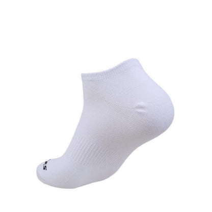 Skechers 3Pk Unisex Non Terry No Show Socks - White / Black