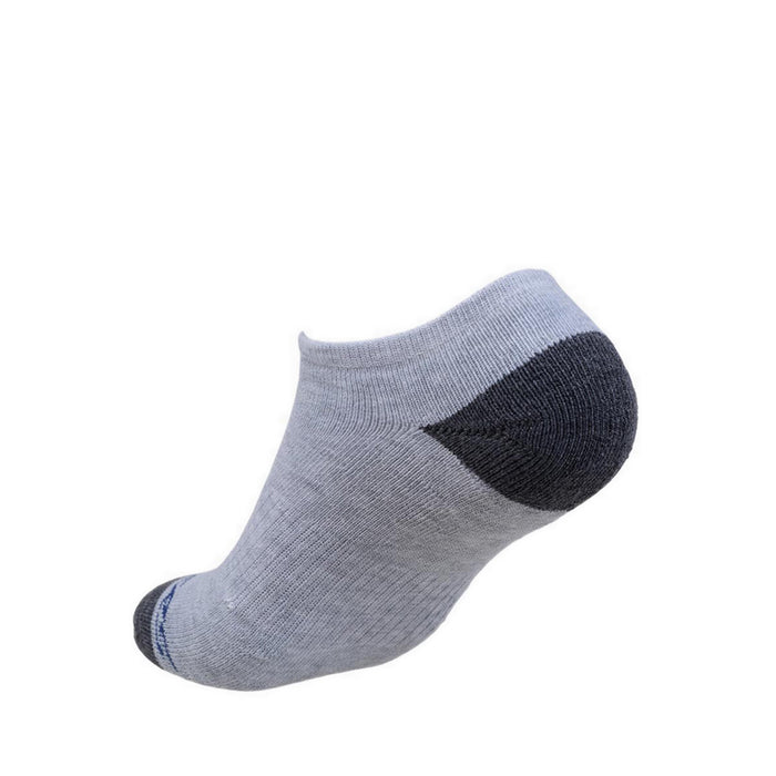 Skechers 3Pk Women Full Terry No Show Socks - Black / White / Grey